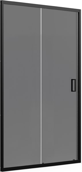 Душевая дверь Domani-Spa DoorCube 110x190 / DS04DCb110L0T00.Gt-Black - фото