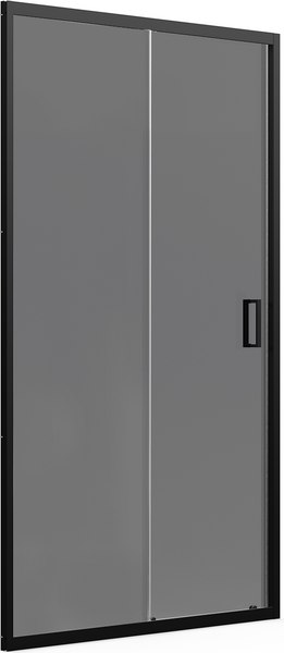 Душевая дверь Domani-Spa DoorCube 100x190 / DS04DCb100L0T00.Gt-Black - фото