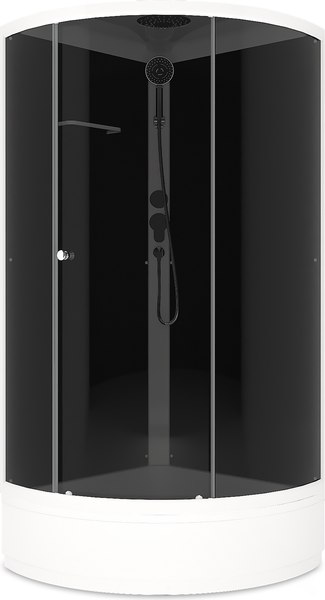 Душевая кабина Domani-Spa Simple 99 Mid 90x90 / DS01Sm99MBT00-V1.2 - фото