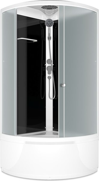 Душевая кабина Domani-Spa Simple 99 High 90x90 / DS01Sm99HBM00-V1.2 