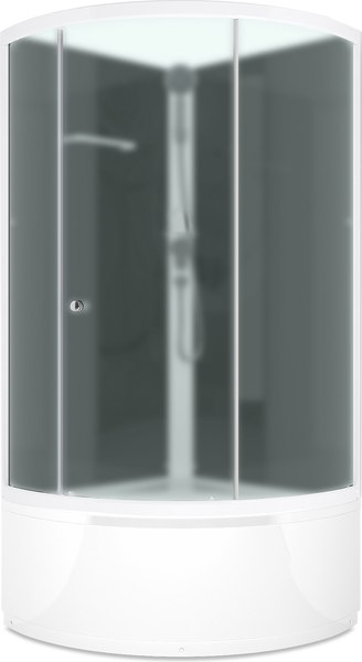 Душевая кабина Domani-Spa Eco Simple 99 High 90x90 / DS01EcSm99HBM00-V1.2 - фото