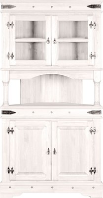 Шкаф с витриной ФанДОК Викинг 25 Ф-181.25 - фото