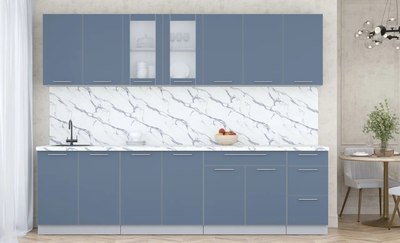 Кухонный гарнитур Интерлиния Мила Пластик 2.8 Б