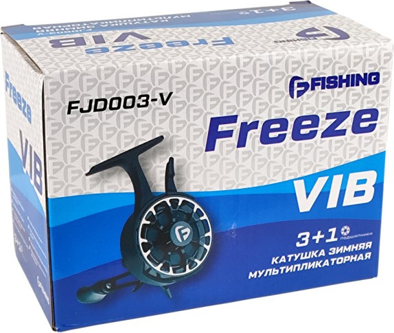Катушка мультипликаторная F-Fishing Freeze Vib / FFJD003-V