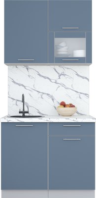Кухонный гарнитур Интерлиния Мила Пластик 1.0 В - фото