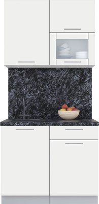 Кухонный гарнитур Интерлиния Мила Пластик 1.0 В - фото