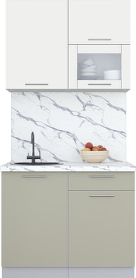 Кухонный гарнитур Интерлиния Мила Пластик 1.0 В - фото