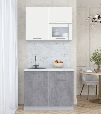 Кухонный гарнитур Интерлиния Мила Пластик 1.0 В