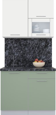 Кухонный гарнитур Интерлиния Мила Пластик 1.0 В - фото