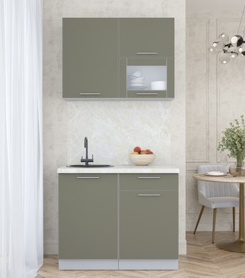 Кухонный гарнитур Интерлиния Мила Пластик 1.0 В