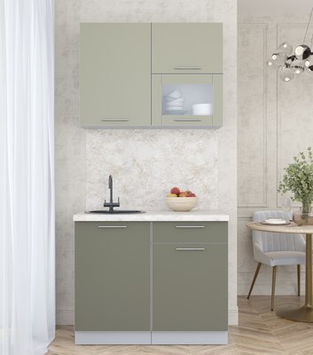 Кухонный гарнитур Интерлиния Мила Пластик 1.0 В