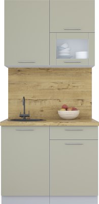 Кухонный гарнитур Интерлиния Мила Пластик 1.0 В - фото