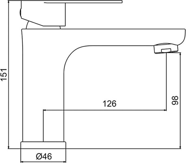 Смеситель Frap F10806