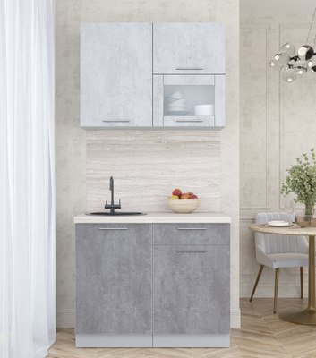 Кухонный гарнитур Интерлиния Мила Пластик 1.0 В