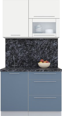 Кухонный гарнитур Интерлиния Мила Пластик 1.1 В - фото