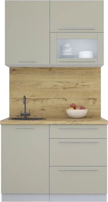 Кухонный гарнитур Интерлиния Мила Пластик 1.1 В - фото