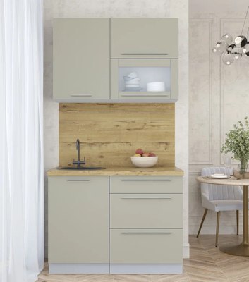 Кухонный гарнитур Интерлиния Мила Пластик 1.1 В