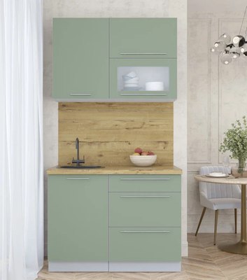 Кухонный гарнитур Интерлиния Мила Пластик 1.1 В