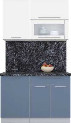 Кухонный гарнитур Интерлиния Мила Пластик 1.2 В - фото