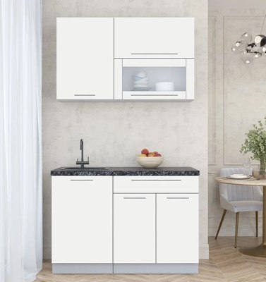 Кухонный гарнитур Интерлиния Мила Пластик 1.2 В