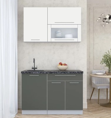 Кухонный гарнитур Интерлиния Мила Пластик 1.2 В