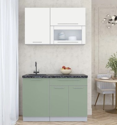 Кухонный гарнитур Интерлиния Мила Пластик 1.2 В