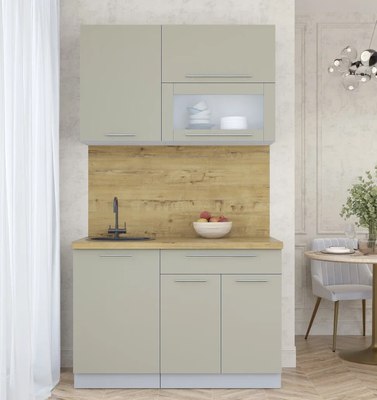 Кухонный гарнитур Интерлиния Мила Пластик 1.2 В