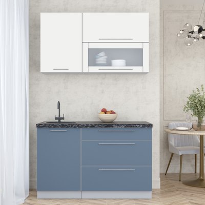 Кухонный гарнитур Интерлиния Мила Пластик 1.3 В