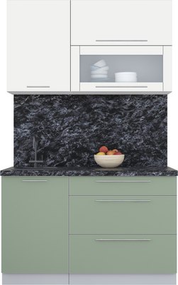 Кухонный гарнитур Интерлиния Мила Пластик 1.3 В - фото