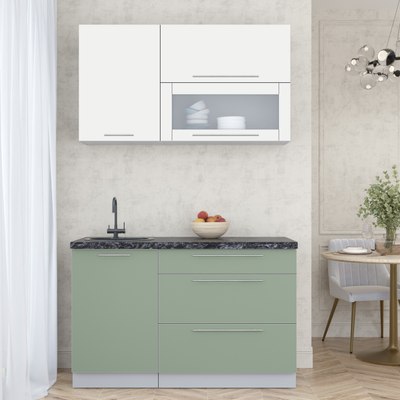 Кухонный гарнитур Интерлиния Мила Пластик 1.3 В