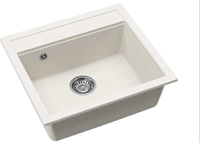 Мойка кухонная Aquasanita Rock SQR 101 710 AW
