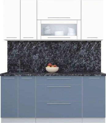 Кухонный гарнитур Интерлиния Мила Пластик 1.8 В - фото