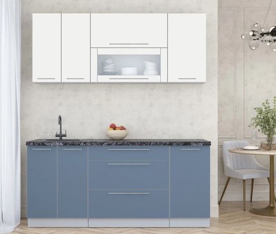 Кухонный гарнитур Интерлиния Мила Пластик 1.8 В