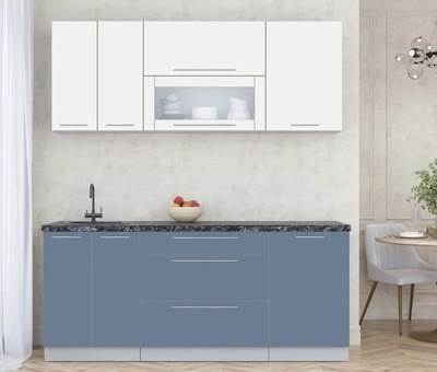 Кухонный гарнитур Интерлиния Мила Пластик 1.9 В