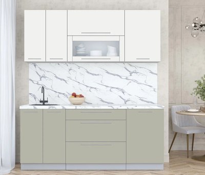 Кухонный гарнитур Интерлиния Мила Пластик 1.9 В