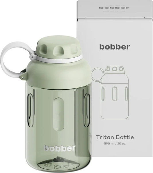Бутылка для воды Bobber Tritan Bottle-590 Sage Green