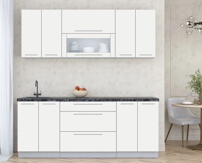 Кухонный гарнитур Интерлиния Мила Пластик 2.0 В