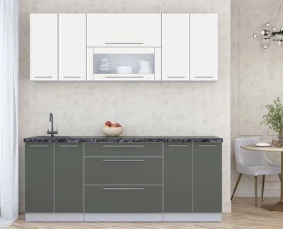 Кухонный гарнитур Интерлиния Мила Пластик 2.0 В