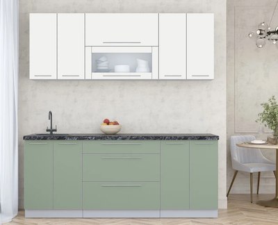 Кухонный гарнитур Интерлиния Мила Пластик 2.0 В