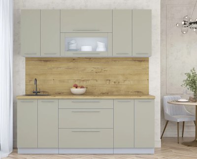 Кухонный гарнитур Интерлиния Мила Пластик 2.0 В