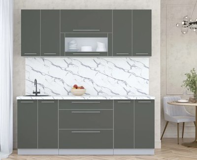 Кухонный гарнитур Интерлиния Мила Пластик 2.0 В