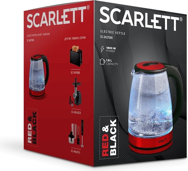 Электрочайник Scarlett SC-EK27G65