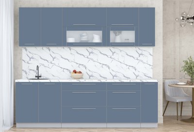 Кухонный гарнитур Интерлиния Мила Пластик 2.5 В