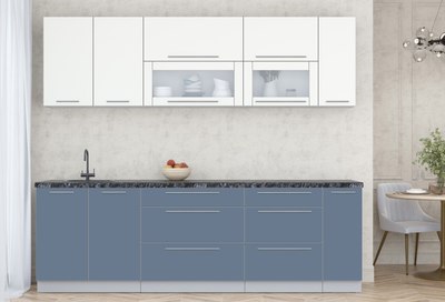 Кухонный гарнитур Интерлиния Мила Пластик 2.5 В