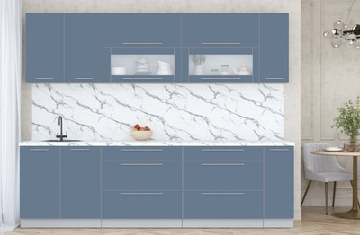 Кухонный гарнитур Интерлиния Мила Пластик 2.7 В