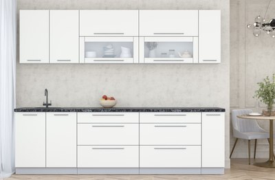 Кухонный гарнитур Интерлиния Мила Пластик 2.7 В