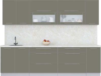 Кухонный гарнитур Интерлиния Мила Пластик 2.8 В - фото