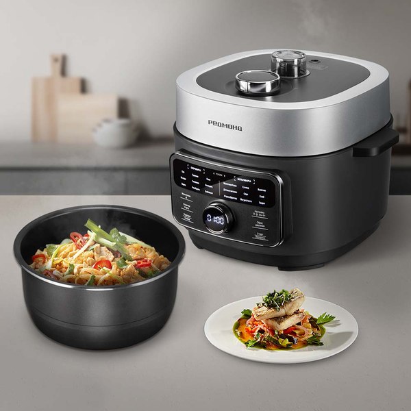 Мультиварка-скороварка Redmond MP112 (серый)