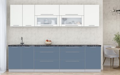 Кухонный гарнитур Интерлиния Мила Пластик 2.9 В