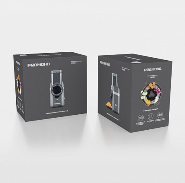 Овощерезка электрическая Redmond FP618 (серый)